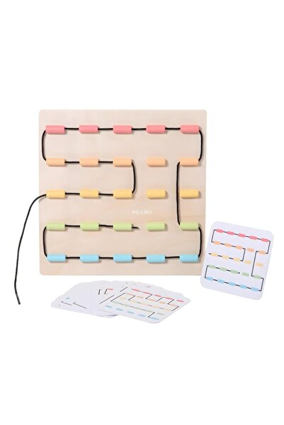 OEM Wooden educational game, shape matching, 24.5 x 23.3 x 3.2 cm, for children 3 years+