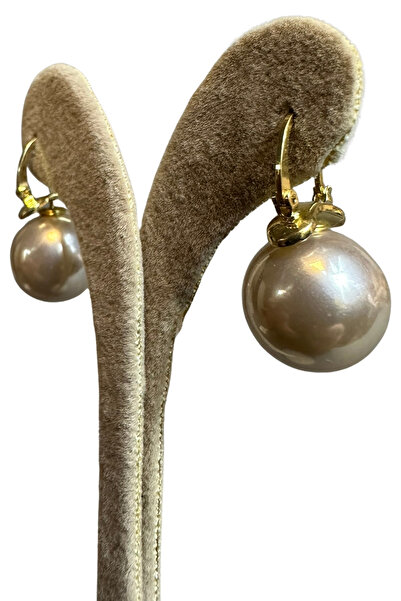 Uretti - Irem 3914 4143 Medium Size Pearl Earrings