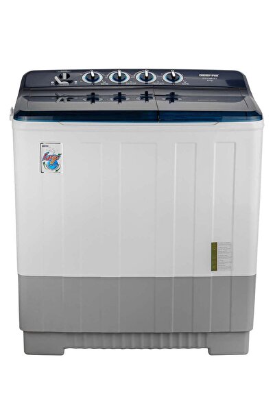 Geepas 20KG Twin Tub Semi-Automatic Washing Machine GSWM6491 – Heavy Duty, Fast Wash