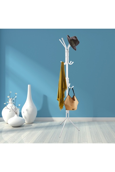 Ch علاقة ملابس بتصميم عصري ملائم مع جميع ستاسلات الغرف متوفرة بلونين ابيض او ...