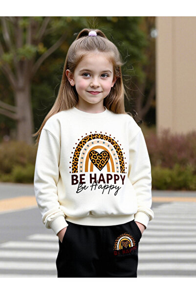 Take Two By Styli Teens Graphic Sweatshirt and Pants Set