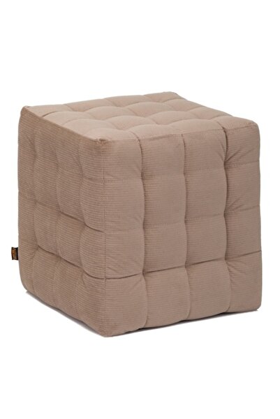 QMOBILI Καπουτσίνο Οθωμανικής Φύσης Bump, ύφασμα, τύπου κύβου