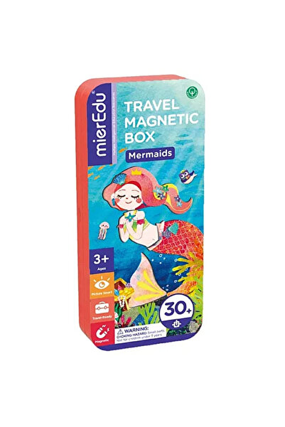 Evelise Μαγνητικό παζλ σε μεταλλικό κουτί, παιχνίδι αντιστοίχισης και σύνδεση...