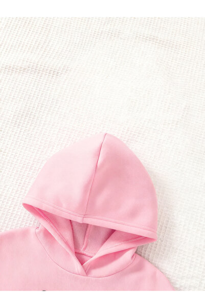 Take Two By Styli Graphic Printed Pocket Detail Hoodie