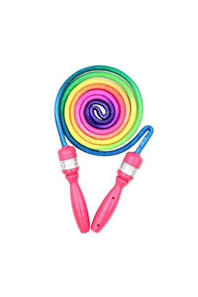 LG Imports Skipping rope, cyclamen, Rainbow, 2 m