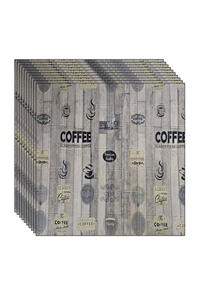 NEXTLY 3D Self-Adhesive Wall Panels, Waterproof, Easy Install, Beige-Gray, 70x77cm, 40-Pack