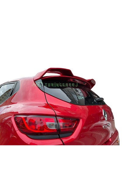 mdtuninggaraj Renault (2012-2019) Clio 4 Uyumlu (ASTARLI BOYAYA HAZIR) V-CUP SPOİLER