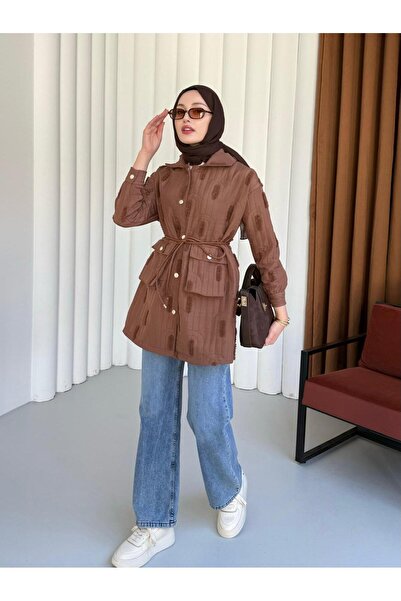 KEBİRE MODA Kapi Ceket Kahve