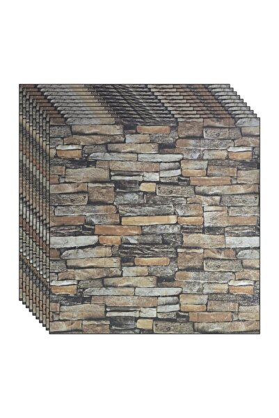 NEXTLY Panouri de perete autoadezive 3D, impermeabile, instalare ușoară, 70x77cm, acoperă 21,2 mp, galbene