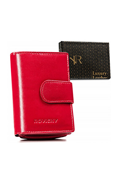 Other Small leather women's wallet with snap closure - Rovicky