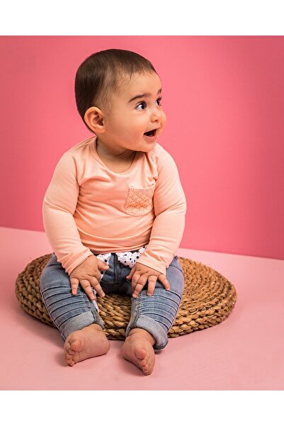 Dirkje Girls' jeans with drawstring and pockets