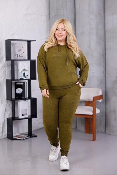 Siyezen Large Size Hooded Yumoş Set