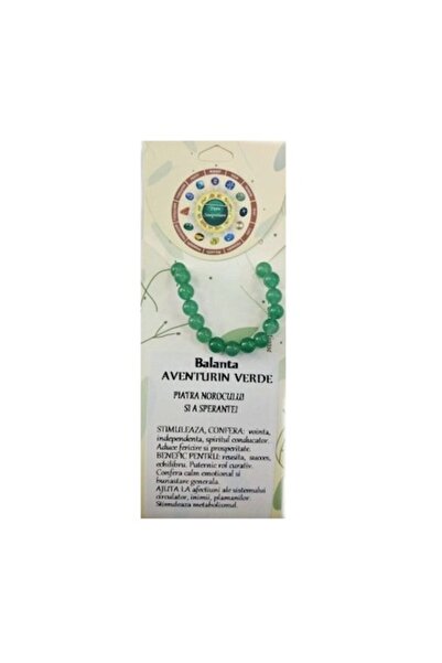 Cadouridiversity - Green aventurine semi-precious stone bracelet, BR-13