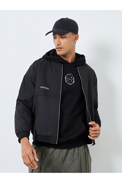 Styli Men Relaxed Fit Biker Jacket