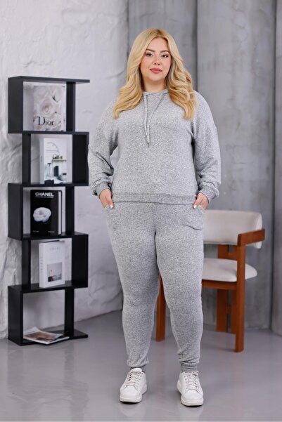 Siyezen Large Size Hooded Yumoş Set