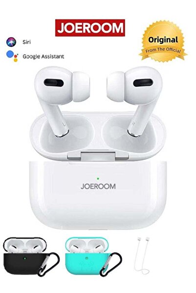JOEROOM سماعات أذن TWS JM623 Air Bluetooth مع حافظتين وحزام رياضي من السيليكون