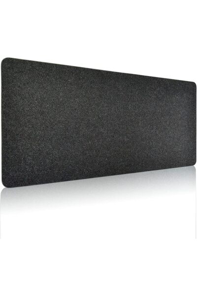 DAWNTREES Large Felt Desk Mouse Pad - 100×40 cm (Dark Gray)