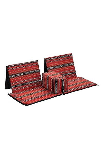 Lawazim Saudi Floor Chair with Back Support 112×122cm - Majlis Style Seating