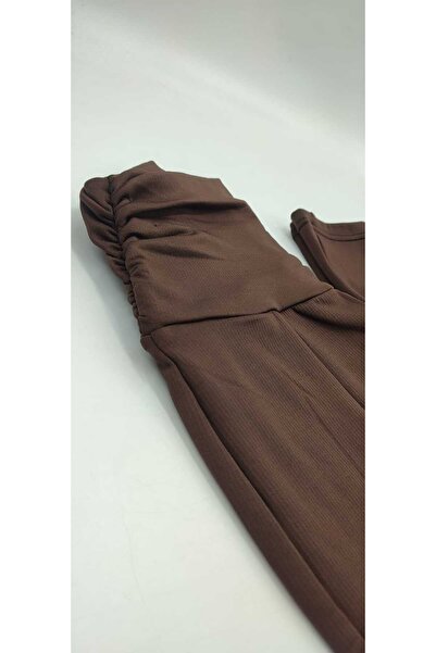 BEYAZTOPTAN B El Detayli Fi̇ti̇lli̇ Palazzo Pantolon