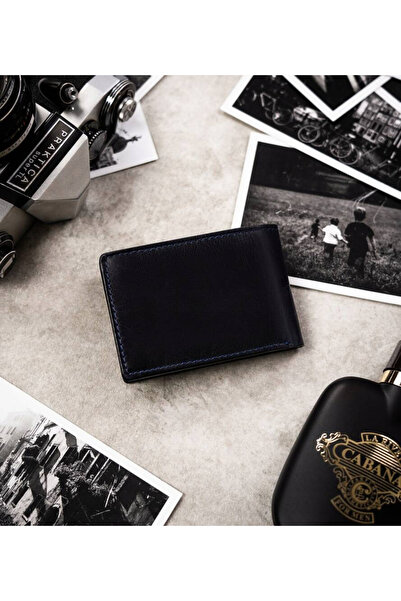 Other Small men's leather wallet without clasp - Buffalo Wild