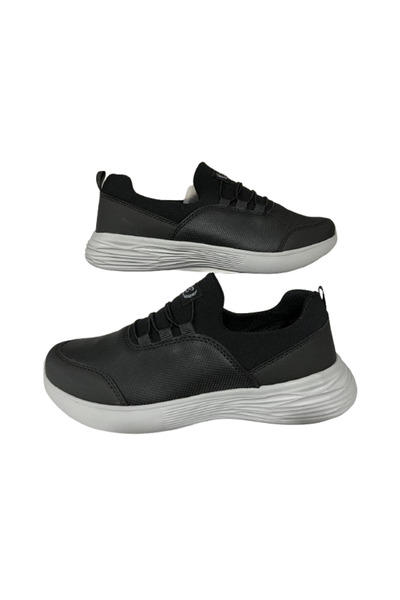 BS BLACK SEA Pantofi de balerină eleganti, casual, cu piele ultra-ușoară, neg...