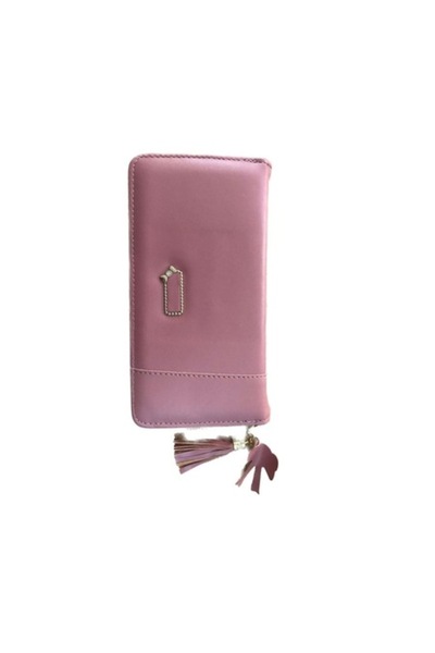 Cadouridiversity - Women's wallet, faux leather, bow, pink, 19 cm x 10 cm R35-11B