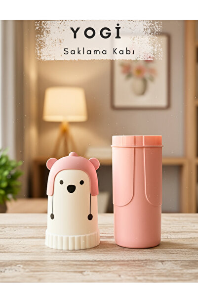 Penthouse Multi-Purpose Storage Container with Yogi Figure for Travel, Sports, School, Work