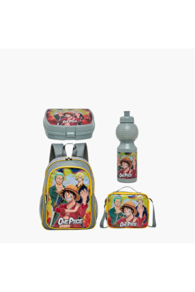 TOEI ANIMATION مجموعة حقيبة ظهر بعجلات مطبوعة من قطعة واحدة، مكونة من 5 قطع