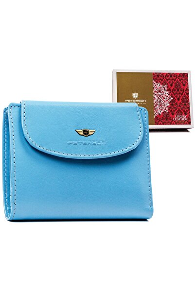 Other Portofel mic din piele pentru femei cu închidere cu capsă - Peterson