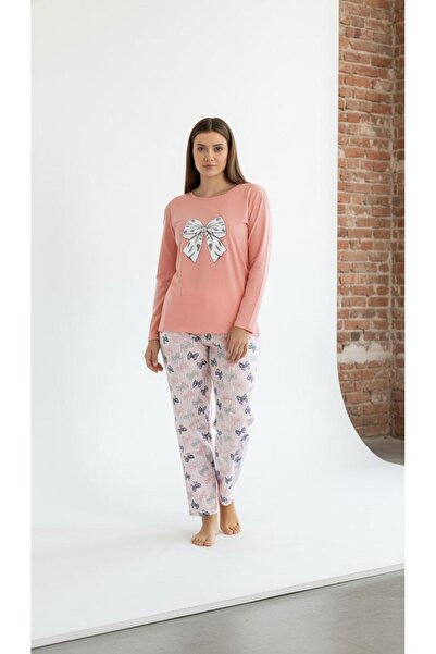 new ats Plus Size Women's Cotton Pajamas Set