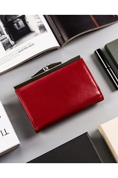 Other Small leather women's wallet with RFID system - Peterson