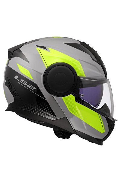 LS2 SCOPE 2 DURIA GRİ-NEON SARI KASK
