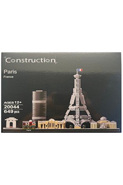 OEM Architecture Construction Set - Famous Buildings, City of Paris, 649 pieces
