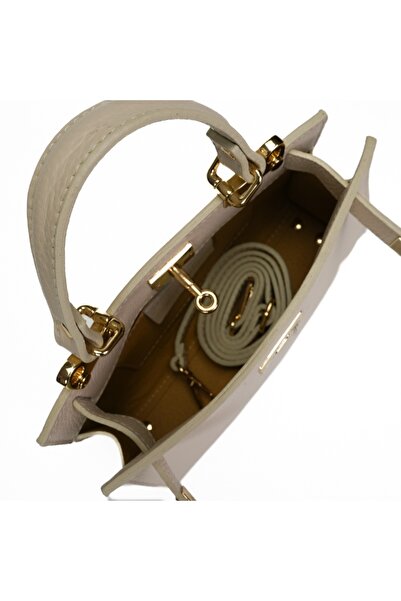 Posete Fagaras Helge Leather Purse - Orange, 1 Compartment, 1 Pocket, Adjustable Leather Strap max. 124 cm