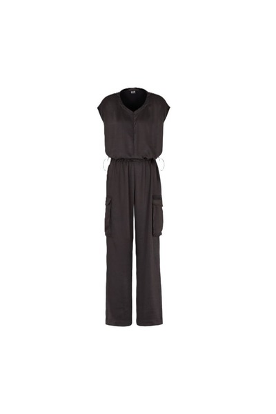 EA7 Salopeta W SATIN JUMPSUIT Femei