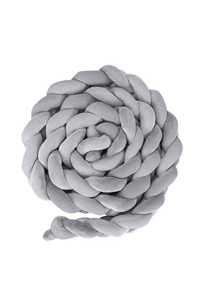 Sumkyle Baby Crib Bumper Pillow, Cushion Newborns Bed Sleep Bumper Braid Decorations Braided 2M