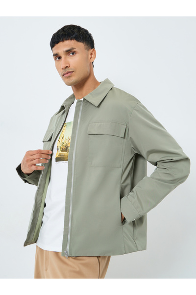 Styli Men Relaxed Fit Lightweight Jacket