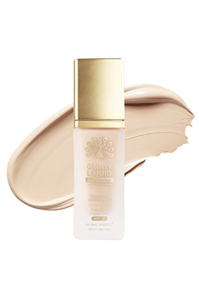 global fashion Global Fashion Foundation, 4in1: Primer + Concealer + Illuminator + BB cream, SPF 15, K033, Golden
