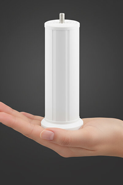 Badem10 Keson 15 cm White Plastic Furniture Base Tv Unit Heightening Leg Robot Vacuum Cleaner Compatible