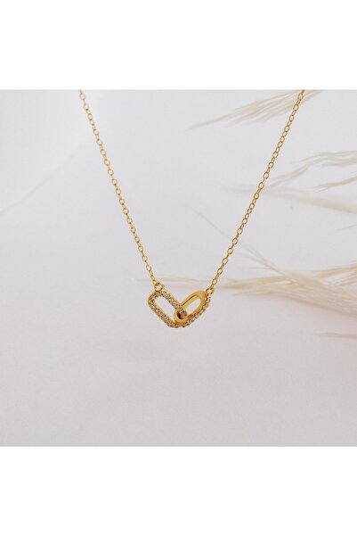 delis Lantisor argint 925, JW1838, model interconectat, placat cu aur