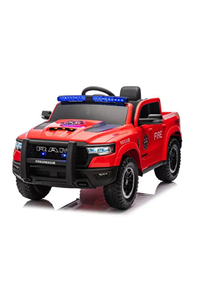Kinderauto Mașină electrică premium pentru copii DODGE RAM 1500 - Pompier