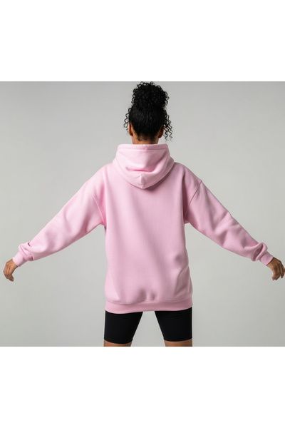 Bheka Concept Unisex Oversized Hooded Sweatshirt – Stay Positive Printed