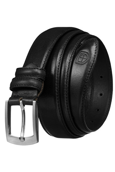 Other Curea îngustă din piele neagră PTN LTP-CRU-105-9401