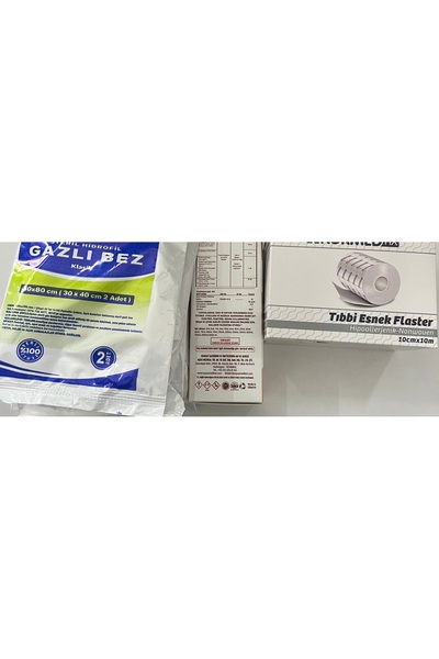 Dermateks Gazlı bez batikon bant 3 lü