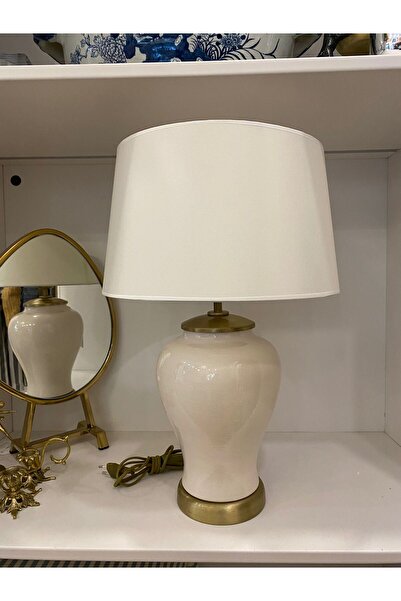 Dekordan House White Ceramic Lampshade