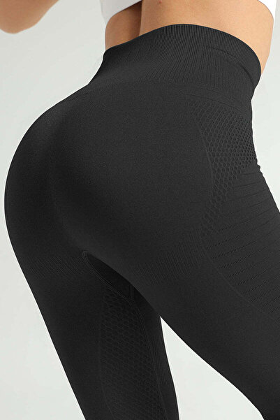 WildFashion Colanti sport cu insertii modelatoare si talie inalta C670-1