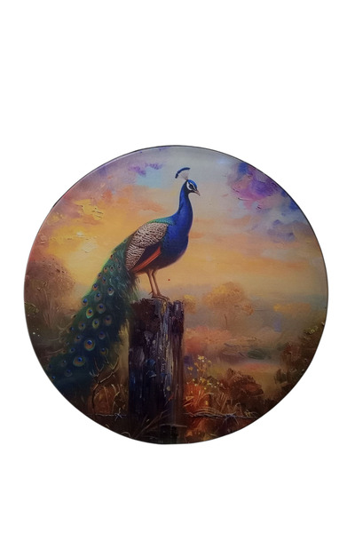 Aryen Müzik Remo Marka Profesyonel İran Erbane (def) 52 Cm Büyük Boy Tavus Kuşu