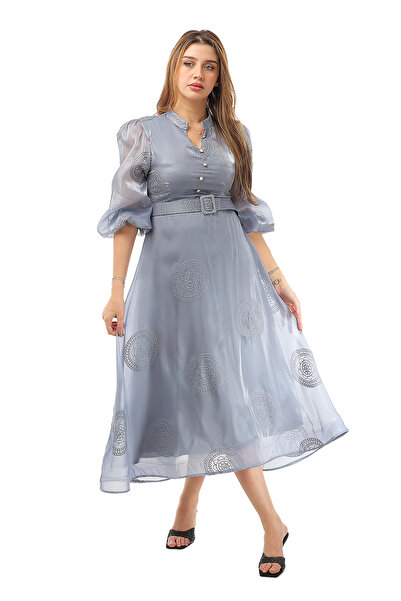 SUGA Nebula organza dress