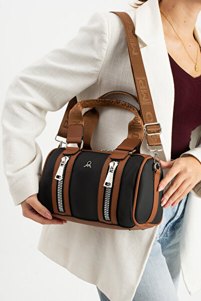 Çanta Trend Γυναικεία τσάντα χειρός και ώμου μοντέλο κυλίνδρου