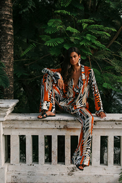 Maison Jessie Sauvage İpek Pantolon Takım